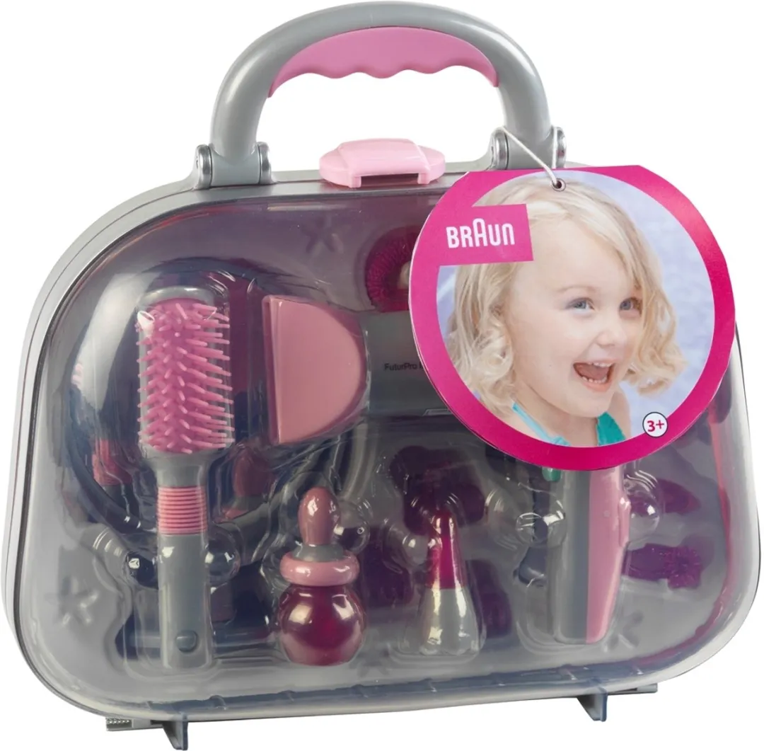 Klein Toys Braun Kapsalon Speelgoed - Roze/Grijs