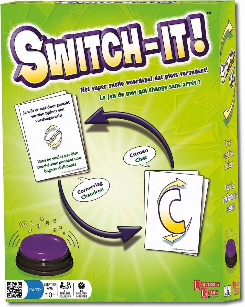 University Games Switch-it! Bordspel