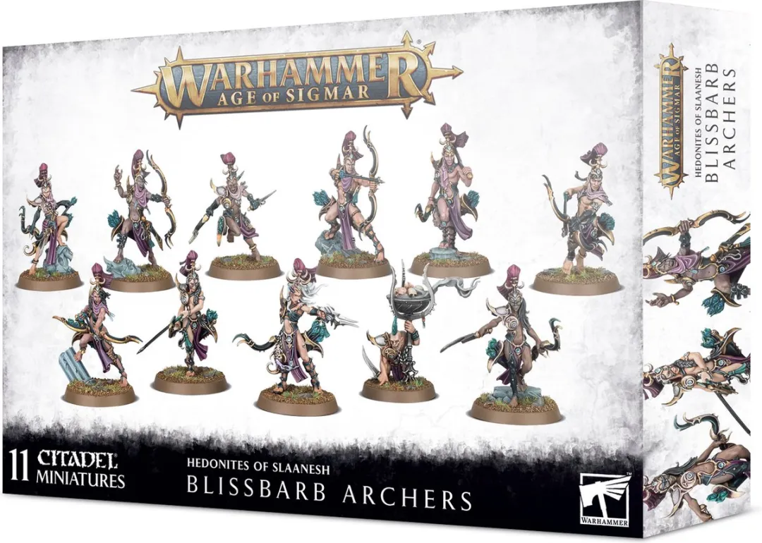 Games Workshop Hedonites of Slaanesh Blissbarb Archers