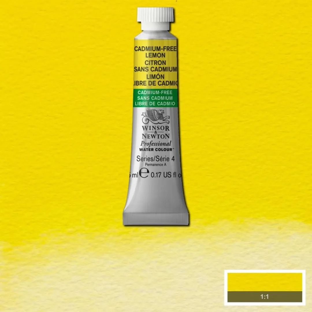 Winsor & Newton Professional Aquarelverf Cadmium-Free Lemon 5ml