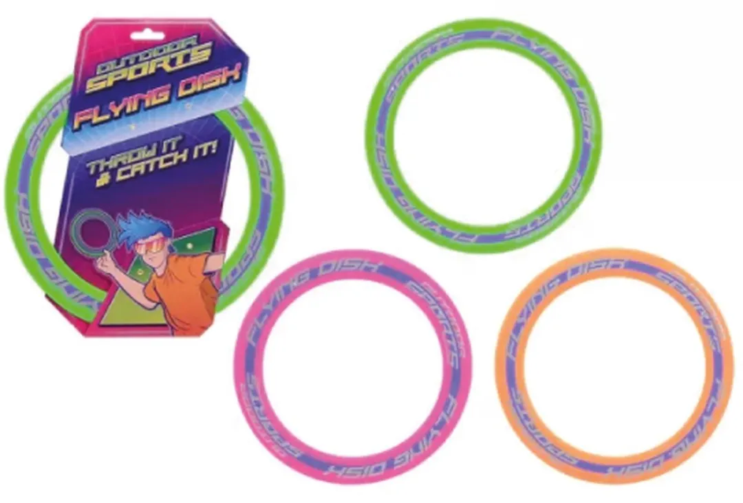 Johntoy Outdoor Fun Frisbee - Multi kleuren