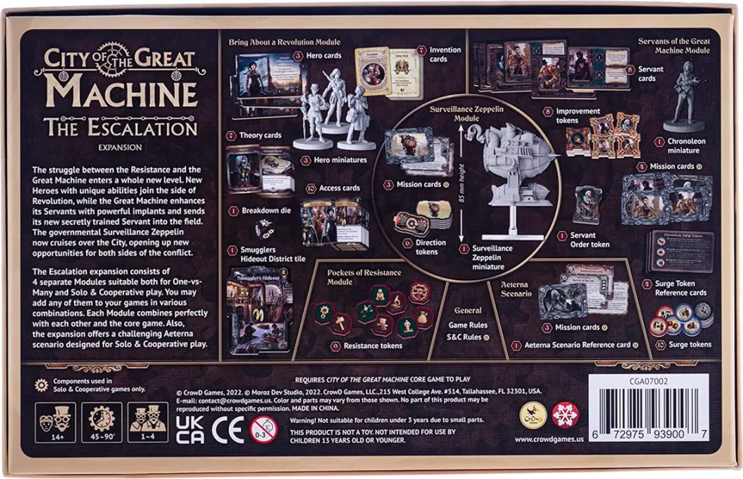 City of the Great Machine: The Escalation Expansion