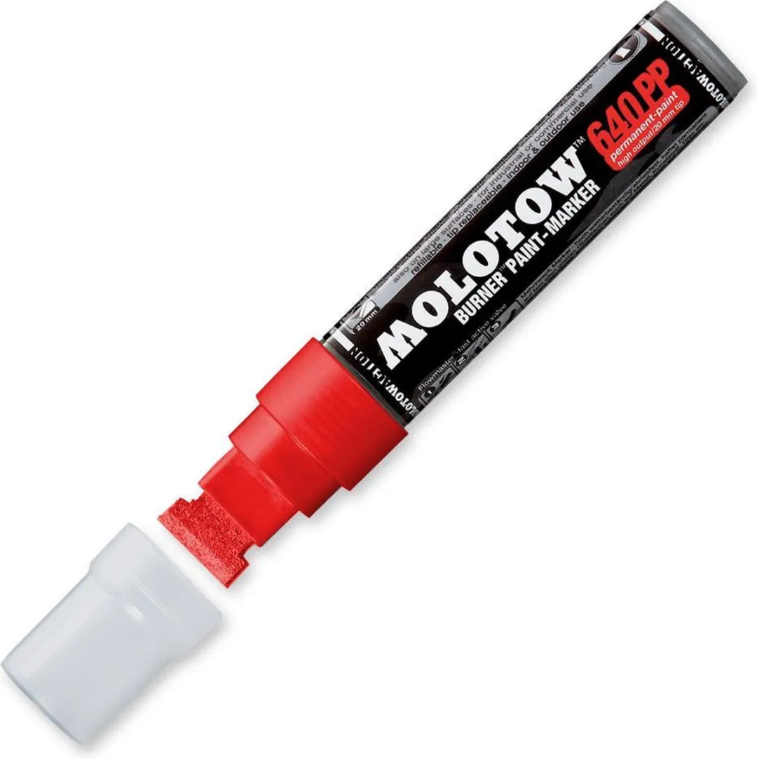 Molotow 640PP Burner Rode Verfstift 20mm