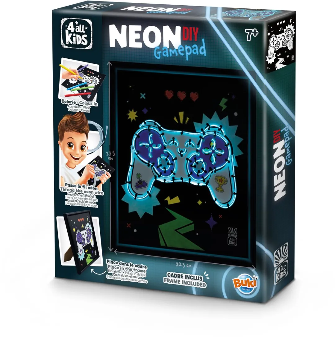Buki Neonframe Thema Gamepad Knutselset