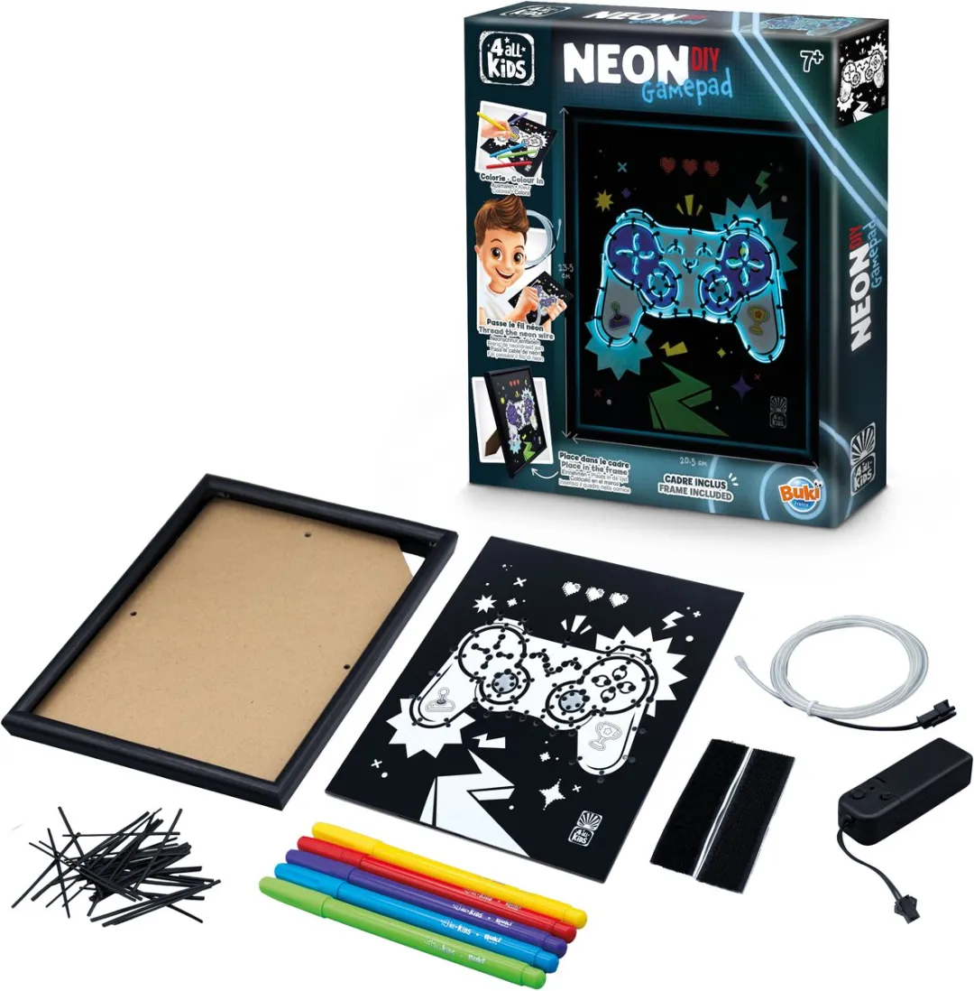 Buki Neonframe Thema Gamepad Knutselset