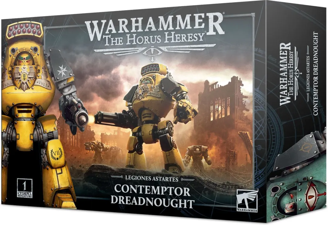 Games Workshop Horus Heresy Legiones Astartes Contemptor Dreadnought 164 Onderde