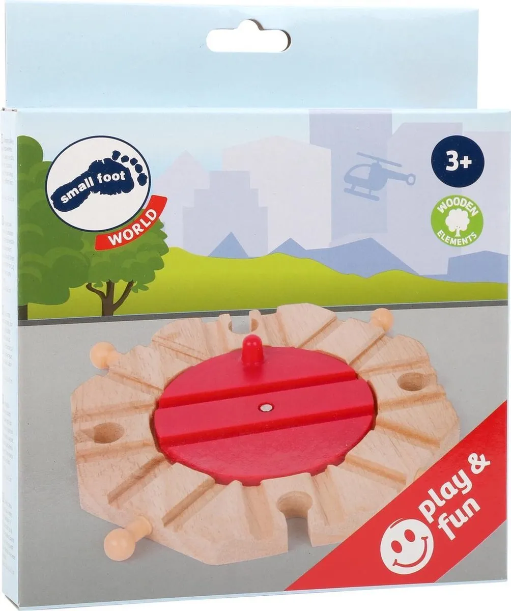Small Foot Railway Turntable 2974 - Rood