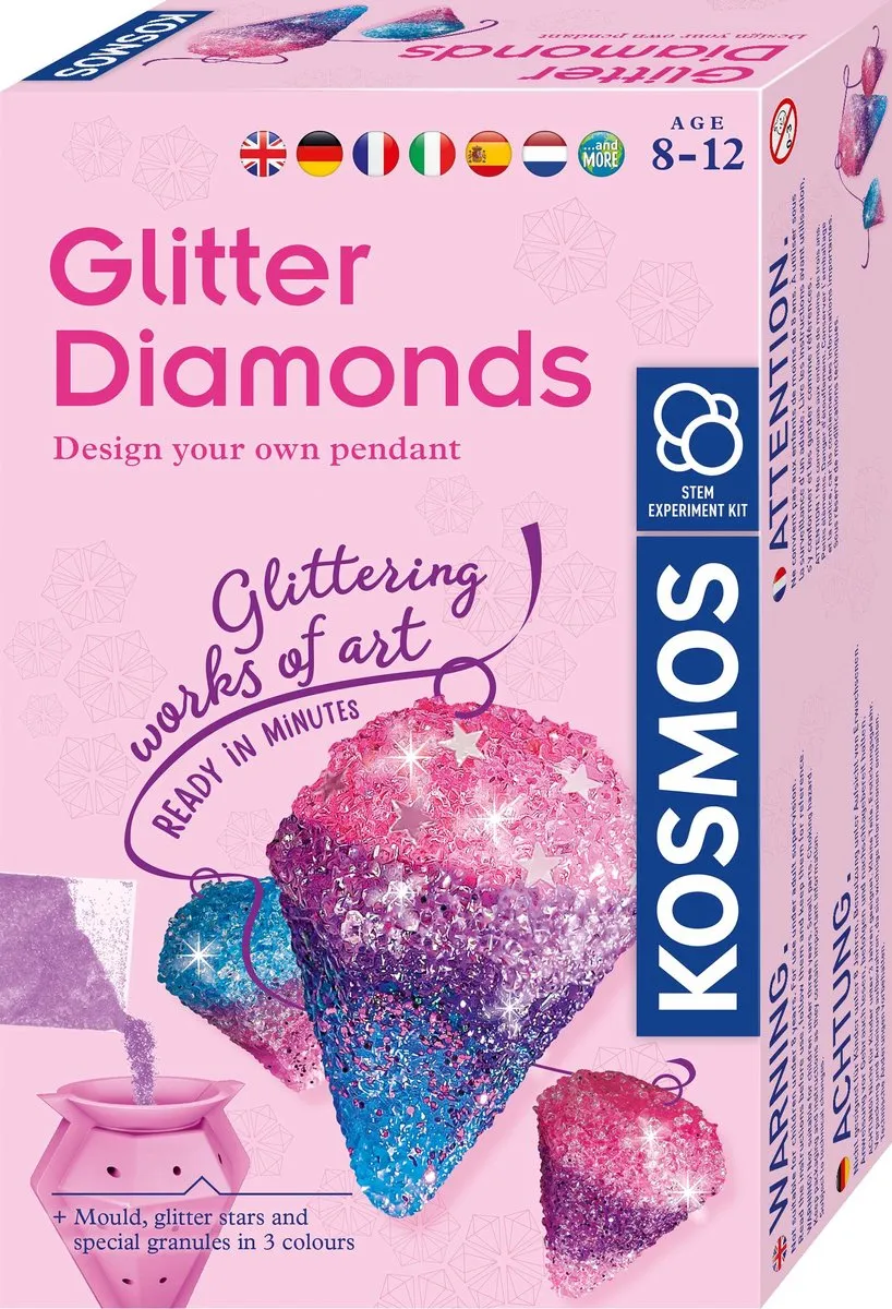 Kosmos Glitter Diamonds Experimenteerset 617189