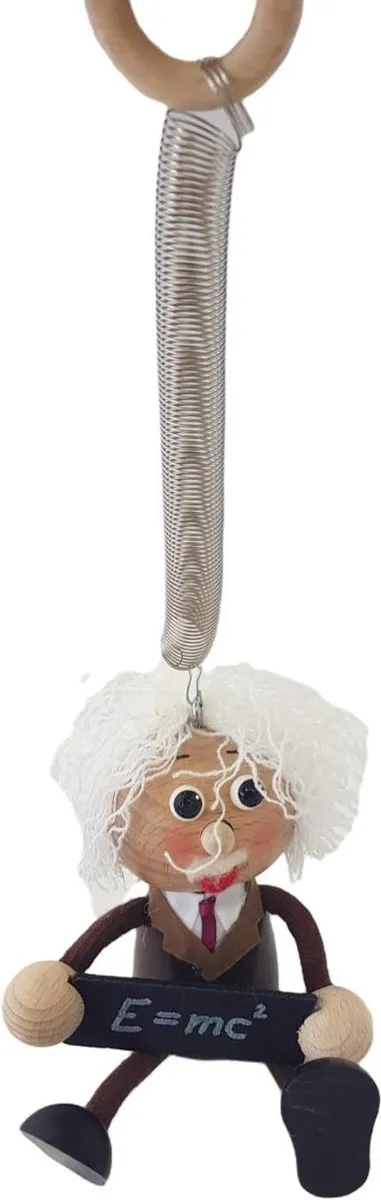 Tricky-Toy - Poppetje - Einstein - Hout