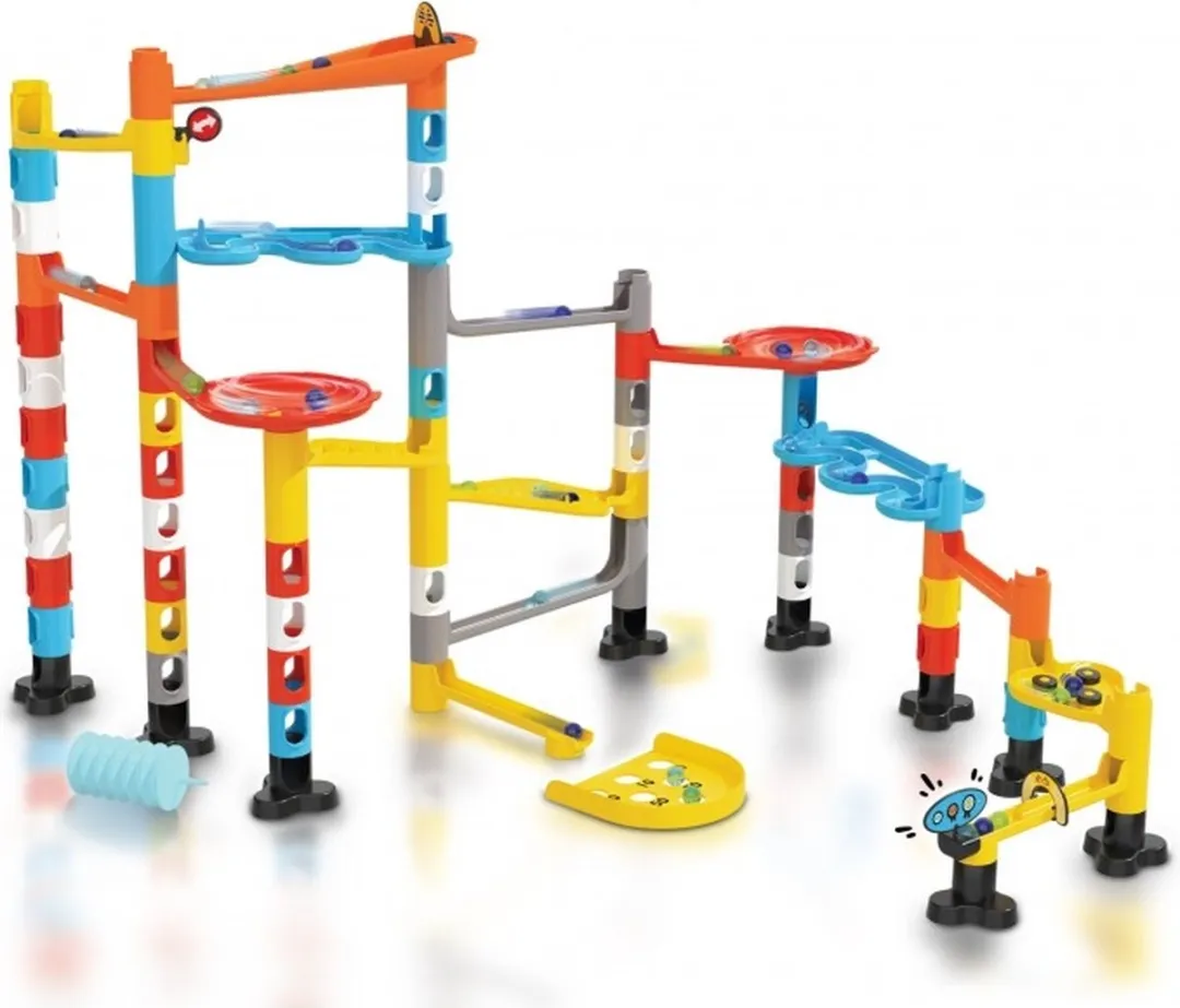 Buki Knikkerbaan - 2 Baandelen - Multicolor