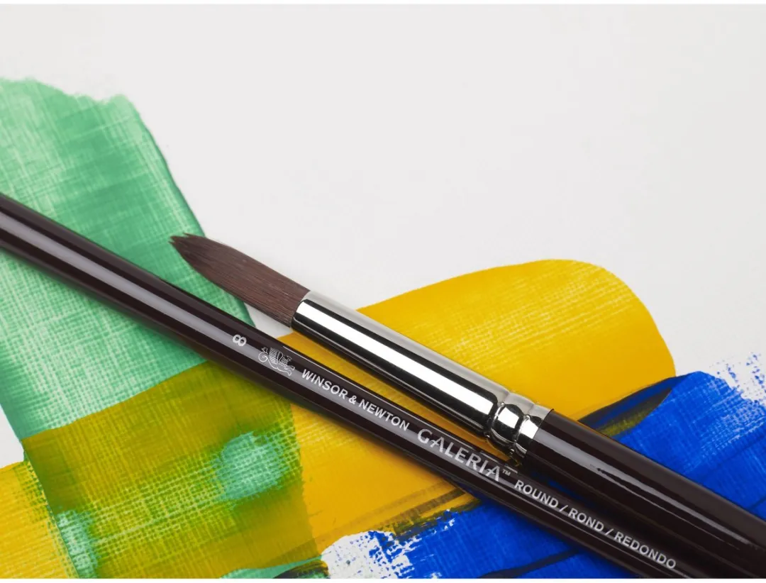 Winsor & Newton Galeria Acrylpenseel Set 3 Stuks - Synthetisch