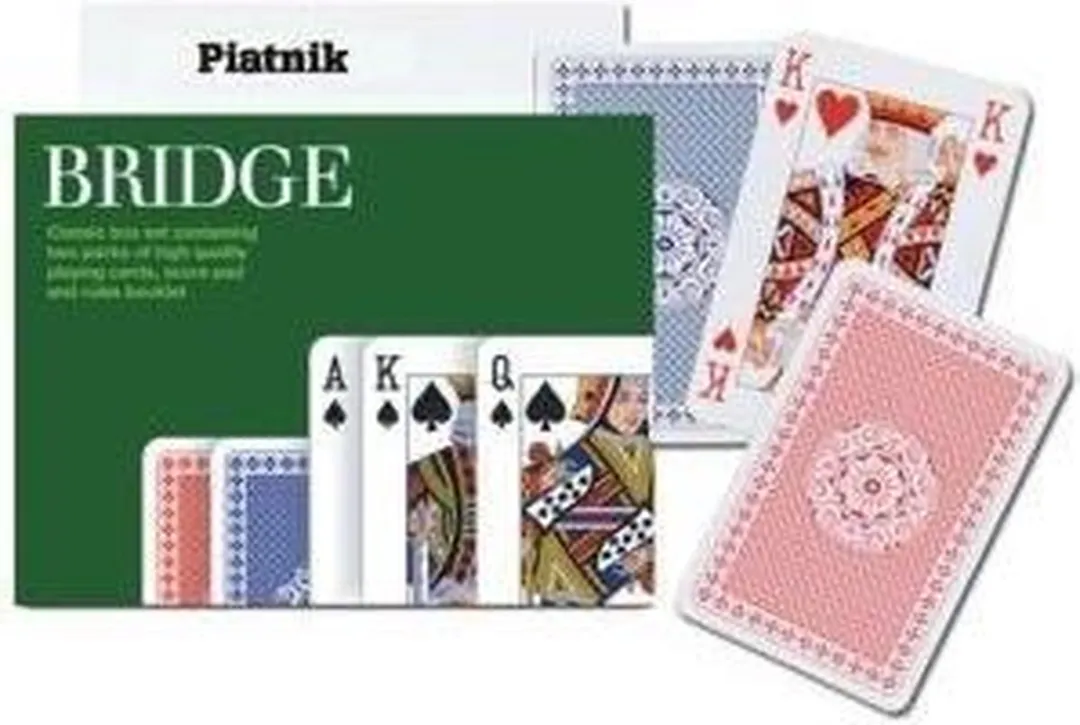 Piatnik Bridge kaarten - Dubbele set speelkaarten uit Oostenrijk