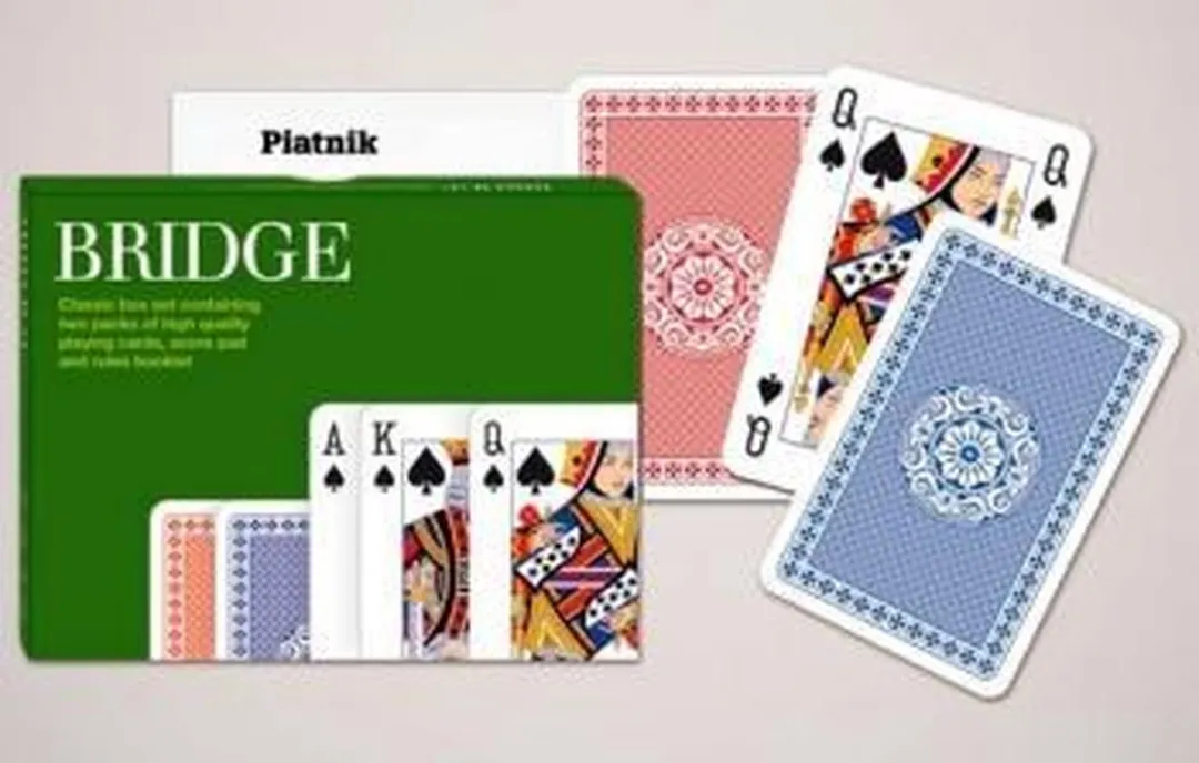Piatnik Bridge kaarten - Dubbele set speelkaarten uit Oostenrijk