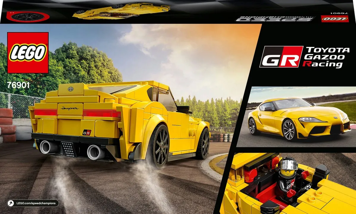 LEGO Speed Champions Toyota GR Supra 76901 - 1 Minifiguur - afbeelding 6 van 6