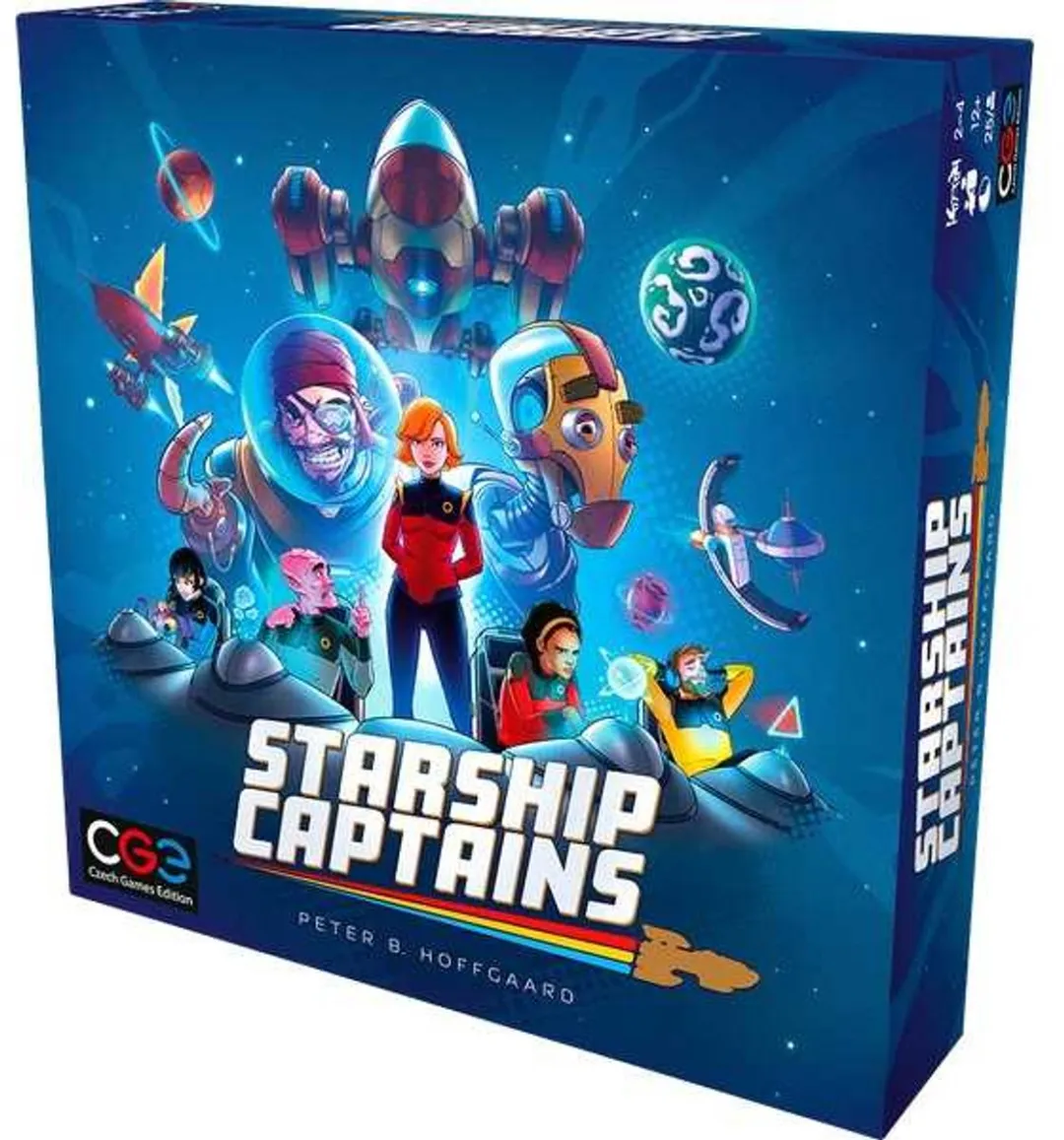 Czech Games Starship Captains Bordspel CGE00065 - 2-4 Spelers