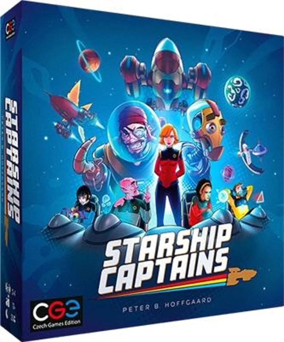 Czech Games Starship Captains Bordspel CGE00065 - 2-4 Spelers
