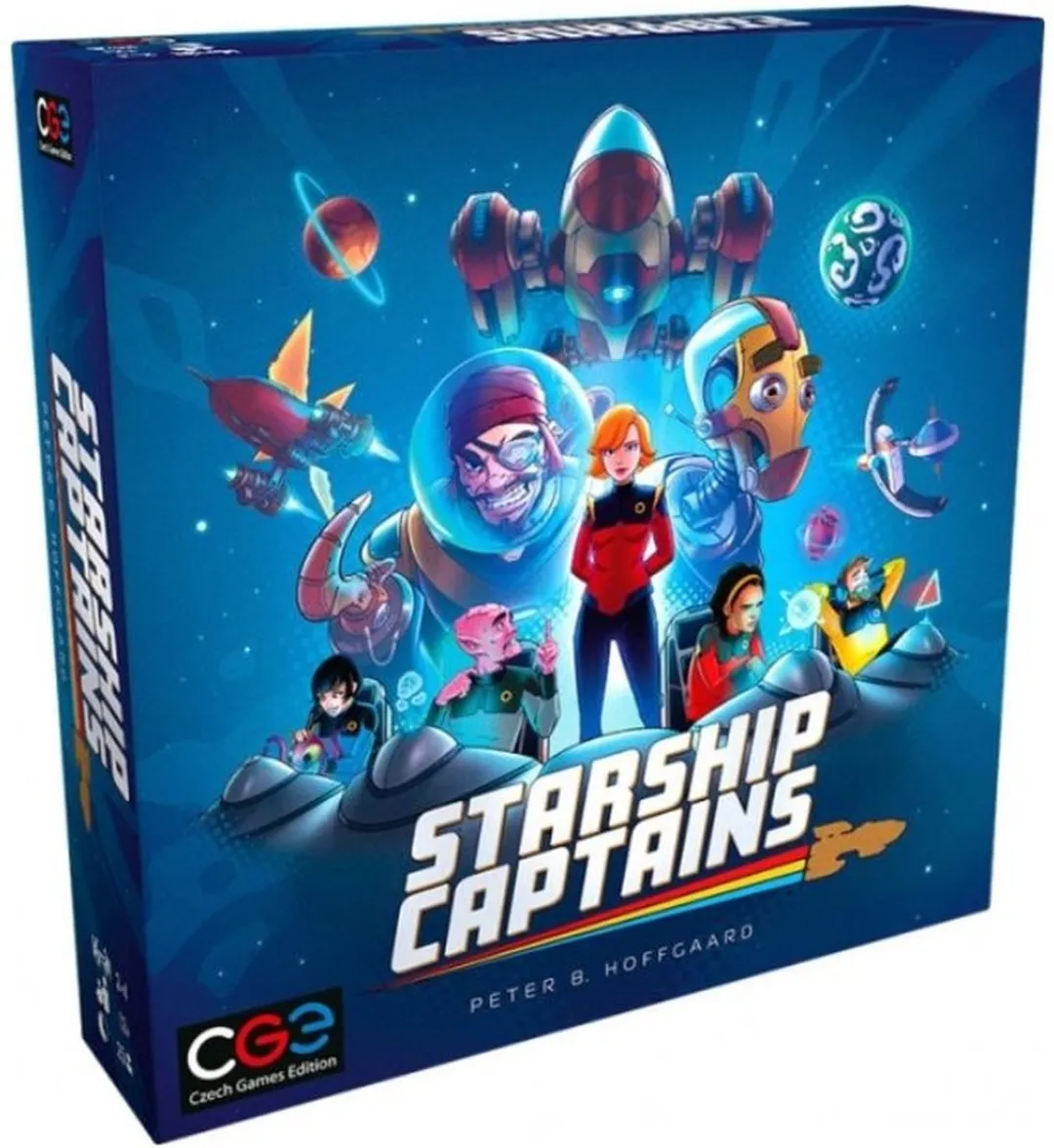 Czech Games Starship Captains Bordspel CGE00065 - 2-4 Spelers