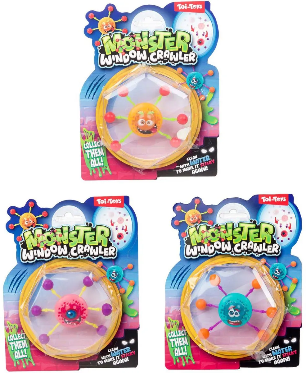 Toi-Toys Fun Raamkruiper Monster