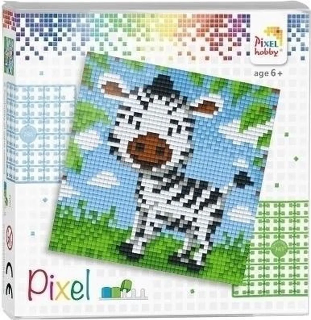 Pixelhobby Zebra Set - Multi