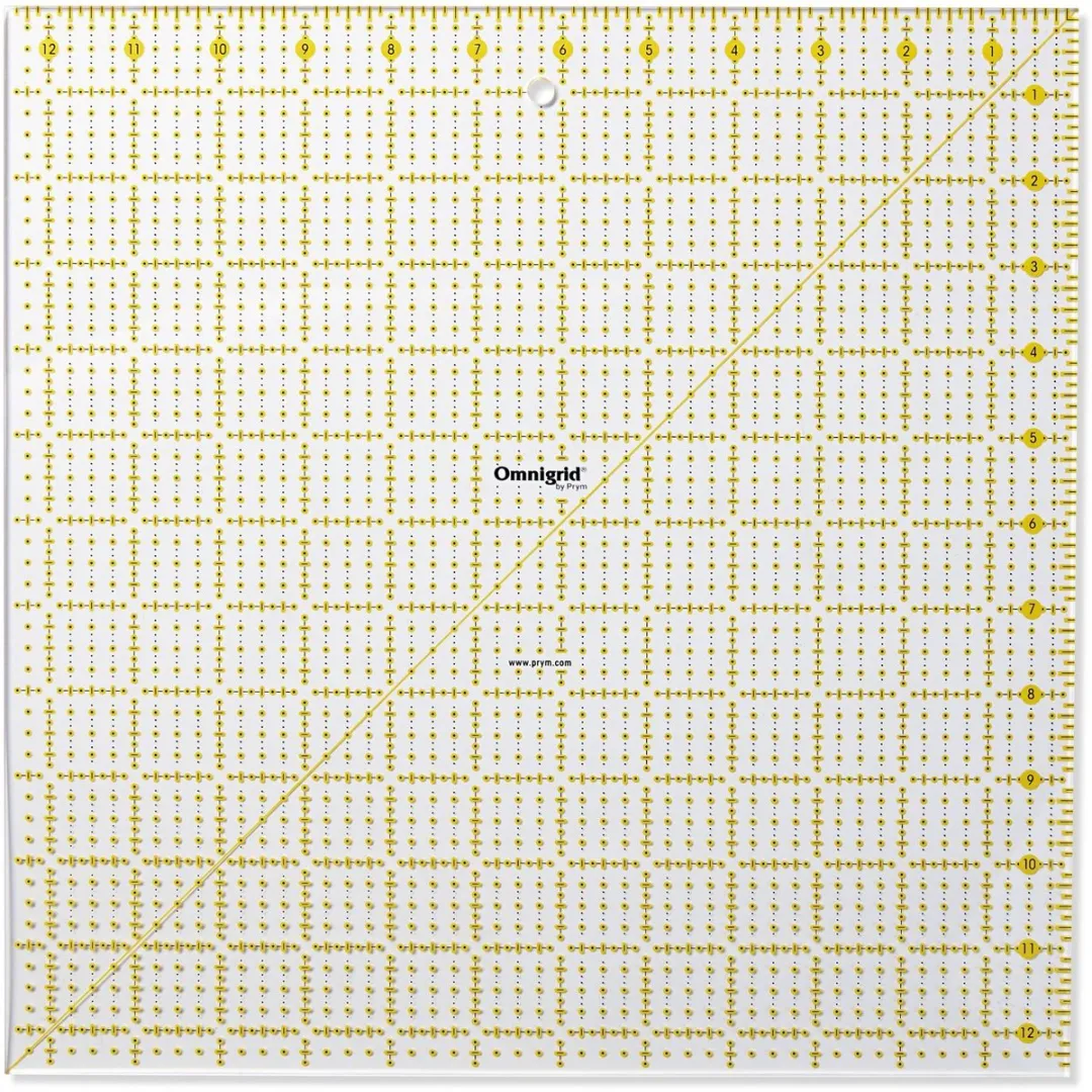 Prym Omnigrid Universele Liniaal 12,5x12,5 inch