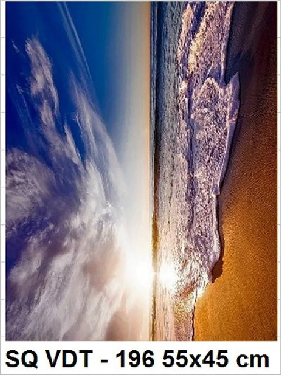 VDTOYS DIAMOND Painting VDTA119 Groot - 55x45cm - Sea 1
