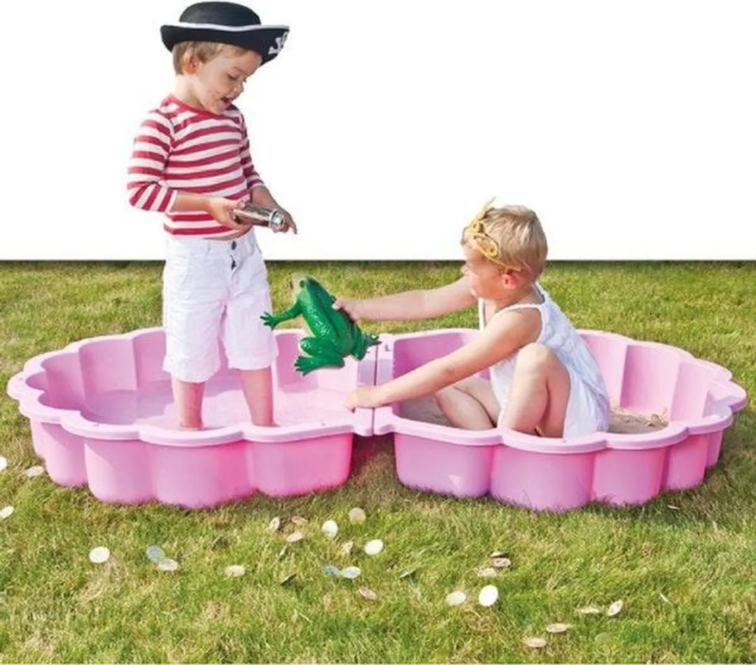 Paradiso Toys zandbak schelpen set roze