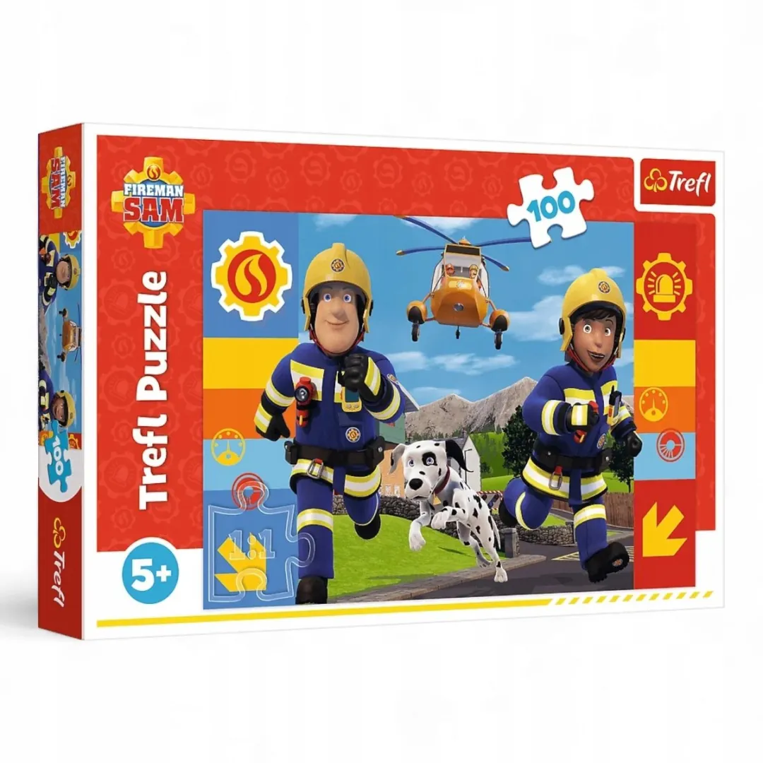 Trefl Brandweerman Sam Puzzel 100 Stuks