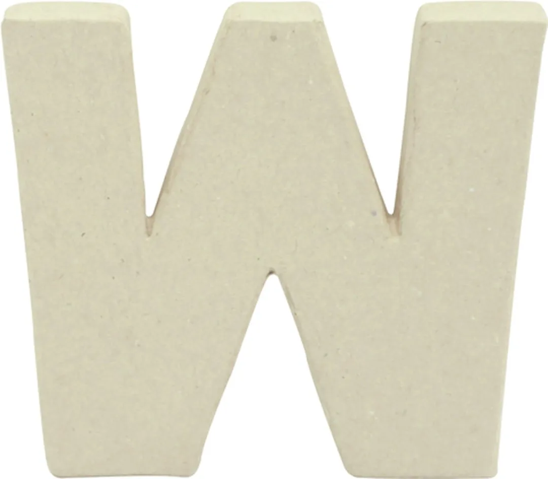 Decopatch Kraft Letter W