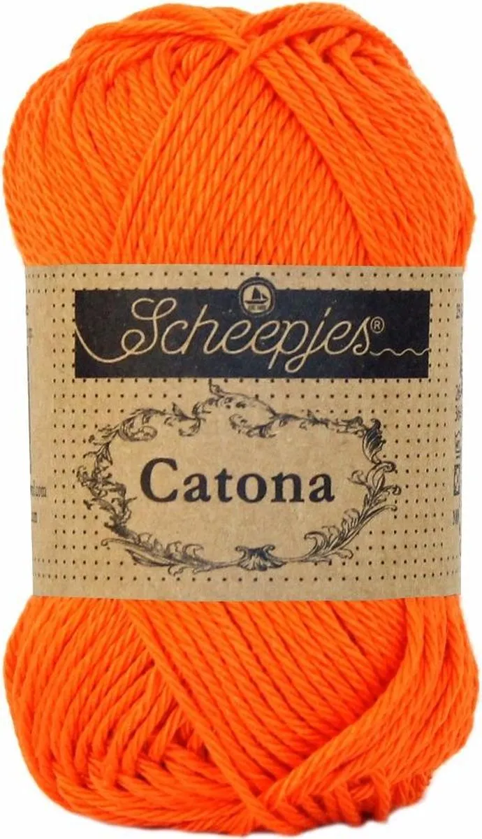 Scheepjes Catona 10g - Royal Orange