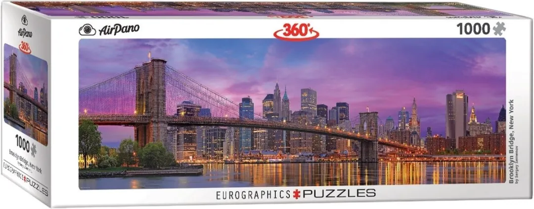 Eurographics New York Skyline Brooklyn Bridge Legpuzzel 1000 Stuks