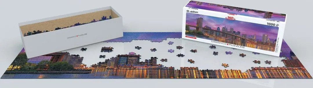 Eurographics New York Skyline Brooklyn Bridge Legpuzzel 1000 Stuks