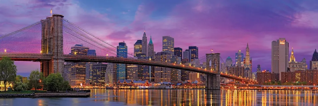 Eurographics New York Skyline Brooklyn Bridge Legpuzzel 1000 Stuks