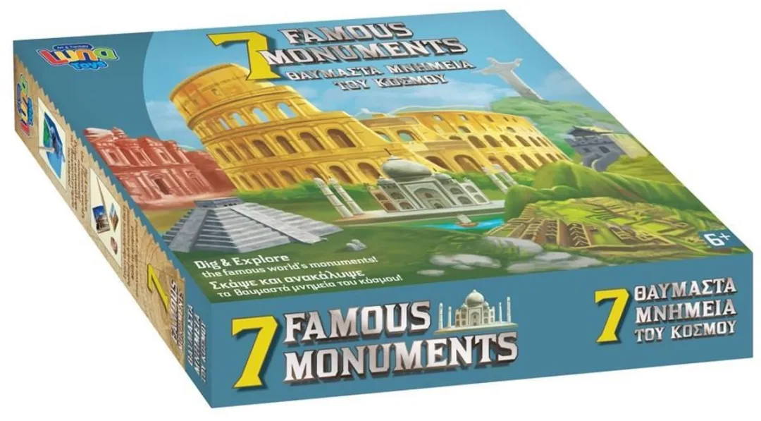 Luna Toys Excavatie Set 7 Wereldwonderen