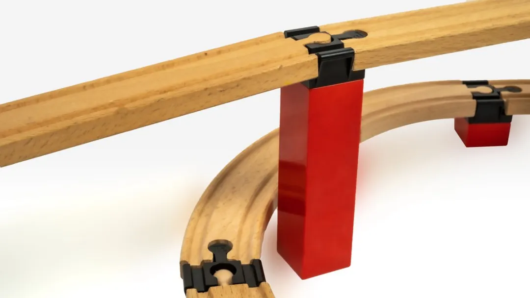 Toy2 Allround Small Track Connectors 21021 - 8 Stuks - Zwart - afbeelding 6 van 6