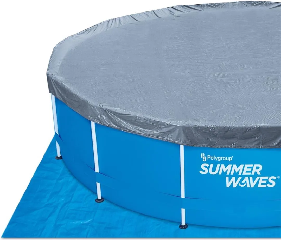 Summer Waves Zwembad 457cm Blauw - Incl. filterpomp - afbeelding 6 van 6