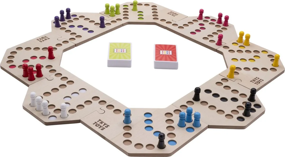 ThysToys Keezen Connect Deluxe Bordspel