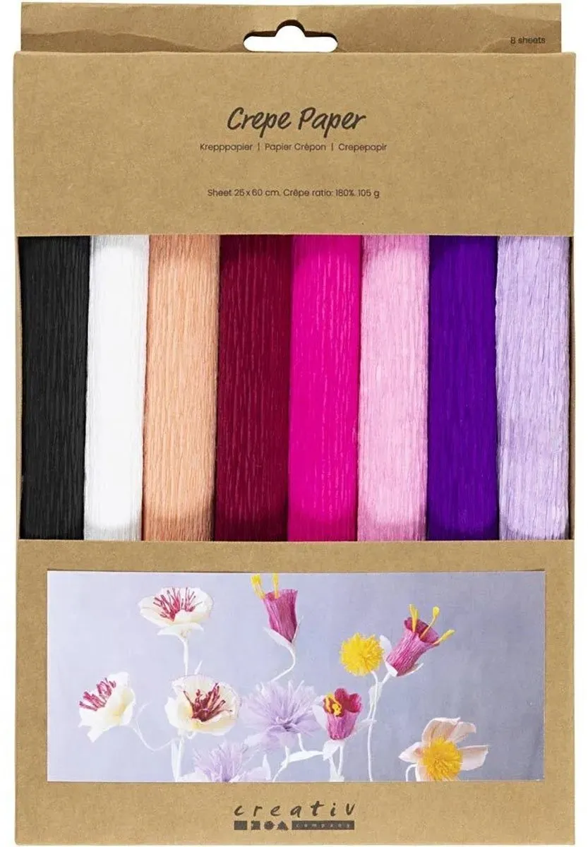 Creativ Company Crêpepapier Multicolor