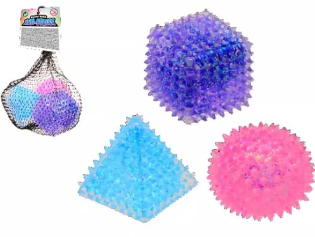 John Toys Slow Rise Squeeze Glitter Vorm - Diverse