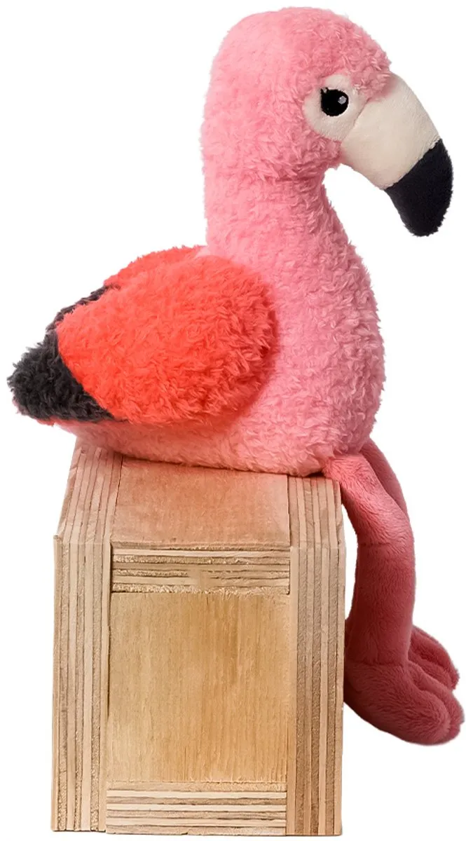 PIA Soft Toys Famke Flamingo Pluche Knuffel 15cm - Roze