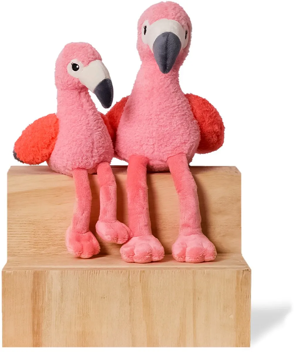 PIA Soft Toys Famke Flamingo Pluche Knuffel 15cm - Roze