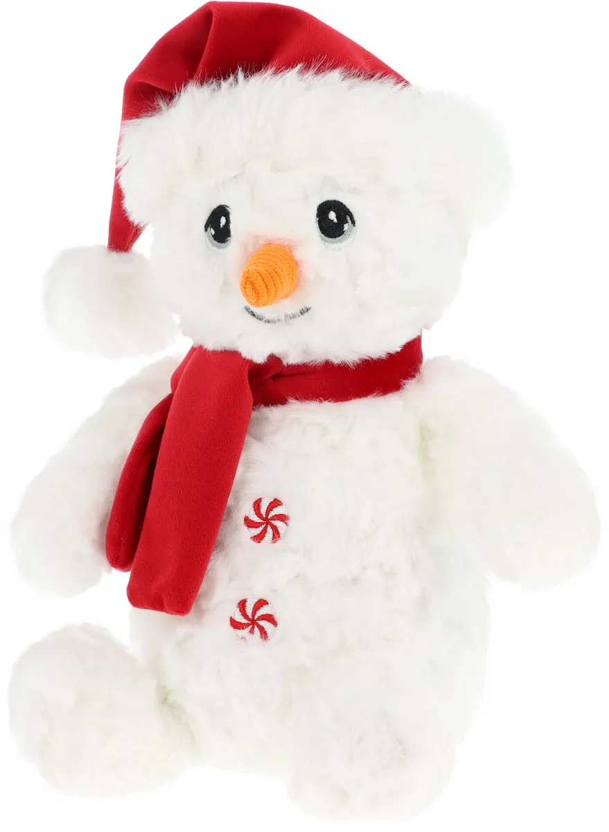Keel Toys Sneeuwpop Knuffel 20cm