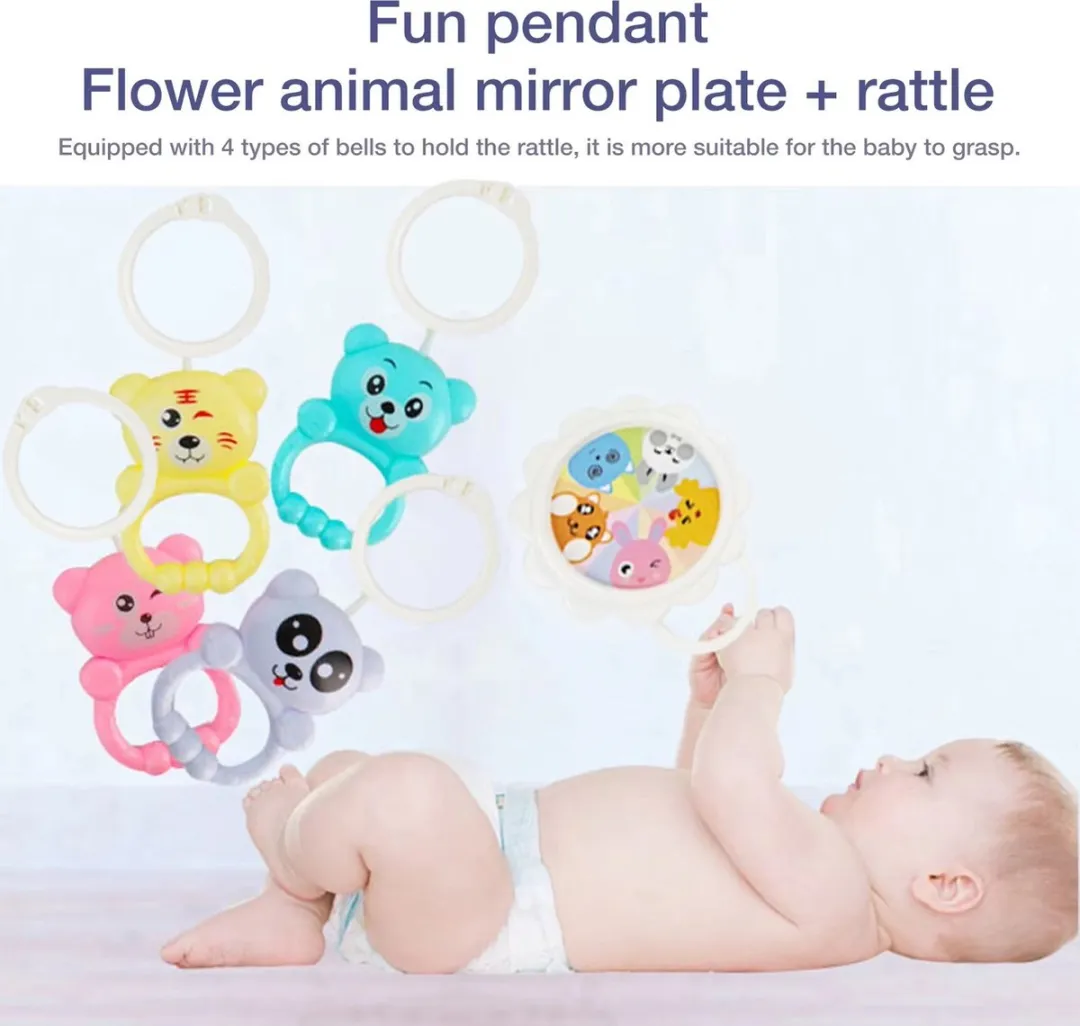 RyC Toys Kleurrijke Babypiano Gym - Rood - afbeelding 6 van 6