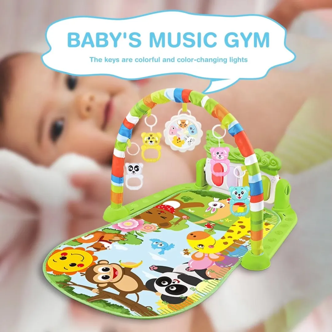 RyC Toys Kleurrijke Babypiano Gym - Rood - afbeelding 5 van 6