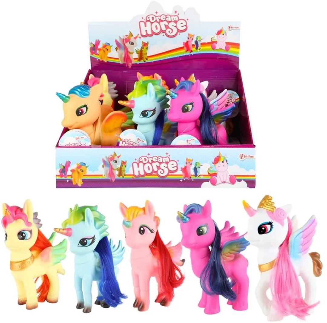 Toi-Toys Dream Horse Eenhoorn 19cm - Veelkleurig