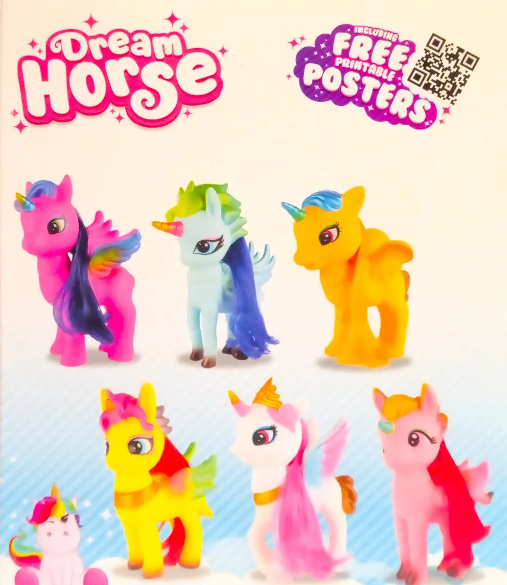 Toi-Toys Dream Horse Eenhoorn 19cm - Veelkleurig