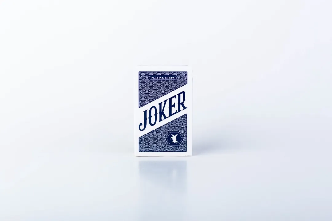 Cartamundi Joker Bridge Speelkaarten Blauw/wit - 12 Spelers