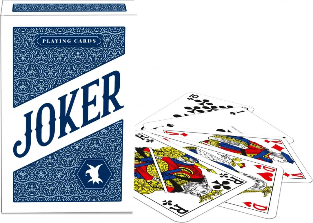 Cartamundi Joker Bridge Speelkaarten Blauw/wit