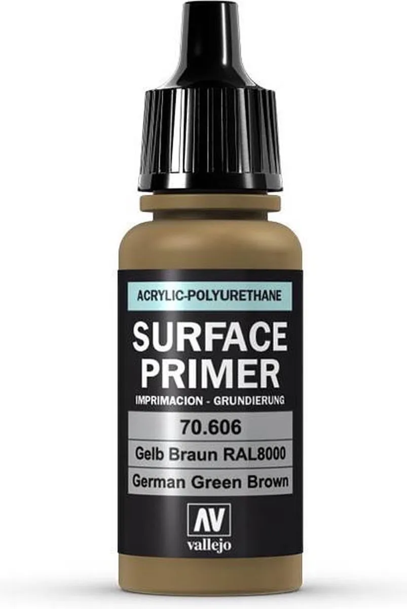 Vallejo Hobbyverf Acrylverf 70606 German Green Brown - 17ml