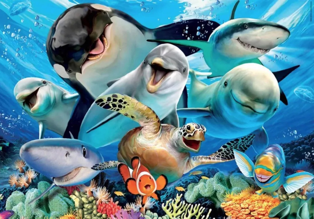 Educa Dieren Onderwater Puzzel 100 Stuks - ED18062