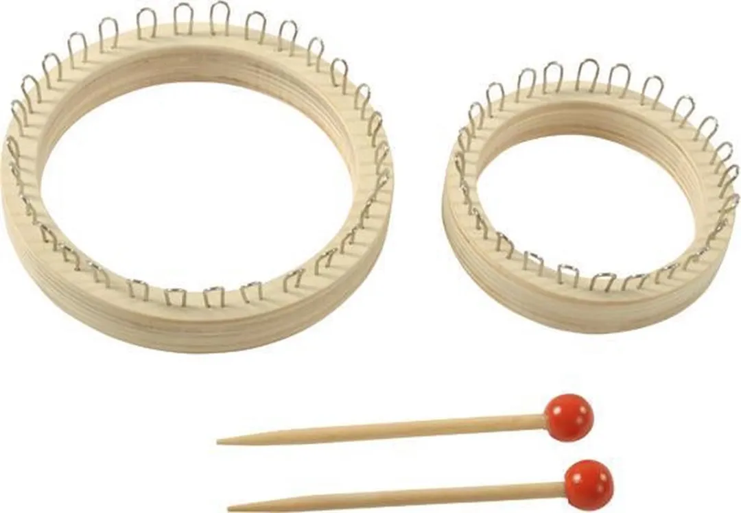Eduplay Houten Punnikklos Ring 12,3cm
